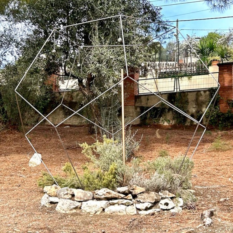 Complete Earth-cloud Orgonic Device + 280cm Dodecahedron